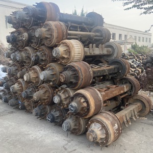 中国工厂的钢制拖车轴12V BPW二手半挂车零件为优质拖车翻新
