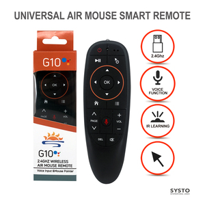 SYSTO G10S (WINBOX) Universale 2.4G Air Mouse Remote funzione di voce di sostegno, di apprendimento ir, google assistente per android - Product Image 6