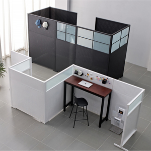 Tofas thép Hàn Quốc đục phân vùng bền di động freestanding văn phòng Divider tùy chỉnh mô hình lỗ hiện đại Thiết kế công nghiệp - Product Image 6