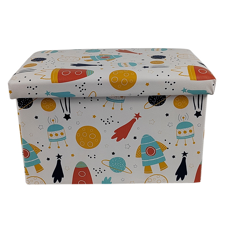 49*31*31cm MDF storage stool and fun collapsible  ottoman new hot selling living ottoman