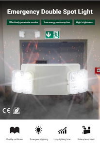 Ev ikiz nokta şarj edilebilir yedek pil için Tuoming Led ışık acil Led acil tahliye çıkış ışığı