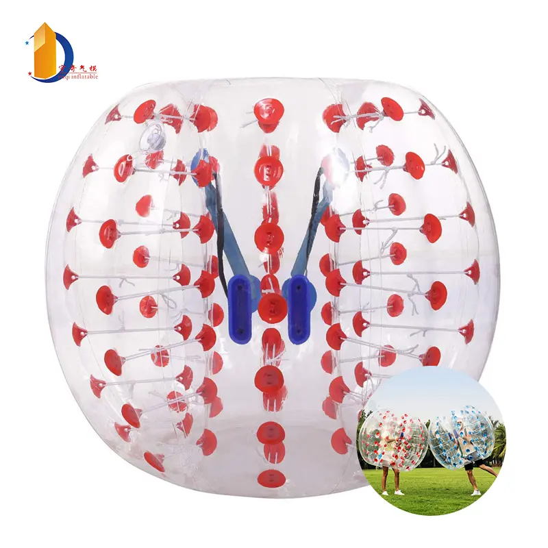 YUQI Inflatable Bumper Bubble Soccer Ball 0.8ミリメートルEco-Friendly PVC Zorb Ball Human Hamster BallためAdultsとKids