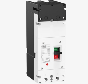 ETEK MCCB DC Type MCCB 2P <strong>400A</strong> ICU/ICS:20/20KA 1500V Moulded Case Circuit Breaker with Intertek CE EKM7DC - Product Image 1