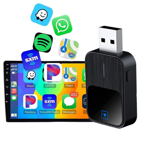 Exontek OEM Custom CP630 adattatore CarPlay Wireless per Android Auto personalizzabile OEM ODM con WiFi6 USB per Apple e Android - Product Image 1