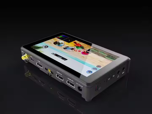 放送テレビ機器: ミニスイッチャー、キャプチャボックス、プロフェッショナルモニター-スリーインワン、5.5インチ液晶画面 - Product Image 3