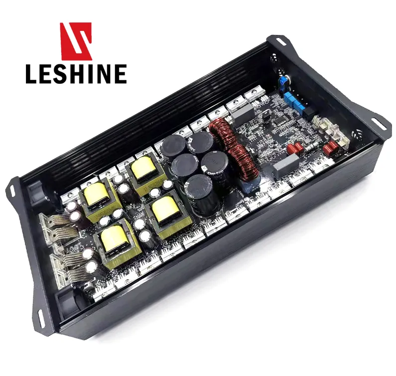 Leshine soundigital profesional D clase brasileño 8000 vatios amplificador coche audio 1 canal