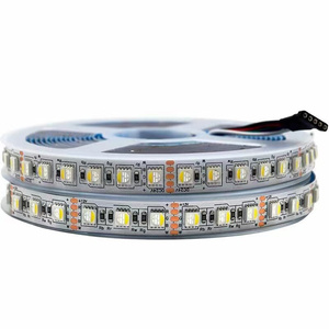 หลายสีเผาผลาญ96Leds RGBW 4 In 1ที่มีสีสัน12มิลลิเมตร5050smd นำแถบแสงใช้กับระยะไกล RF นำตัวควบคุม - Product Image 6