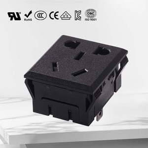 ปลั๊กไฟฟ้ากระแสสลับ250V เต้ารับไฟฟ้าสำหรับ5Pin 10A พร้อมเต้ารับ5ช่อง - Product Image 5