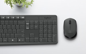 Logitech MK235 2.4Ghz <strong>Wireless</strong> <strong>Keyboard</strong> and <strong>Mouse</strong> <strong>Combo</strong> - Product Image 4