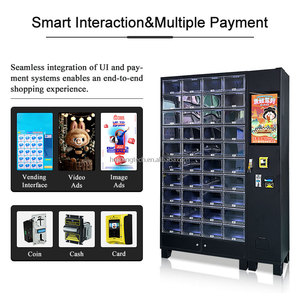 Xu Hướng Phổ Biến Điều Khiển Từ Xa 40 Cửa Kim Loại Máy Bán Hàng Tự Động Tã Máy Bán Hàng Tự Động Locker Máy Bán Hàng Tự Động Cho Các Mặt Hàng Bán Lẻ - Product Image 5