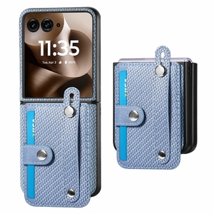 เคสโทรศัพท์ดีไซน์แบบเข็มขัดพิเศษสำหรับ Moto RAZR 60เคสฝาหลังมีที่ใส่บัตรสำหรับ Galaxy Z Z flip 5 - Product Image 3