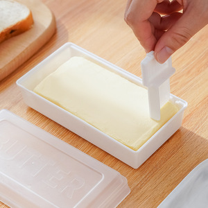Dishwasher Safe <strong>Rectangular</strong> Cheese Slice Storage Box Butter Divider Storage Box Food Keeper Butter Cutter <strong>Container</strong> <strong>With</strong> <strong>Lids</strong> - Product Image 6