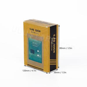 RC832视频接收器FPV 5.8G 40CH模拟信号无线AV VRX无人机发射器VTX四轴飞行器 - Product Image 6