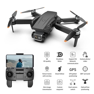 Máy Bay Không Người Lái Chuyên Nghiệp G21, Máy Bay Không Người Lái GPS 25 Phút, Máy Bay Không Chổi Than Servo 5G WiFi 4K HD, Máy Bay Không Người Lái Bốn Cánh Có Thể Gập Lại <span class=keywords><strong>Mini</strong></span> Rc - Product Image 3