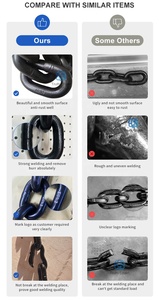 Manufacturer High Strength Lifting <strong>Chain</strong>, Standard EN818-2 Short Link <strong>Chain</strong> - Product Image 4