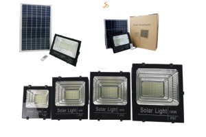 Uzaktan kumanda güneş ışıkları açık ip65 60w tüm döküm alüminyum güneş dış mekan <span class=keywords><strong>led</strong></span> aydınlatma ile GÜNEŞ PANELI