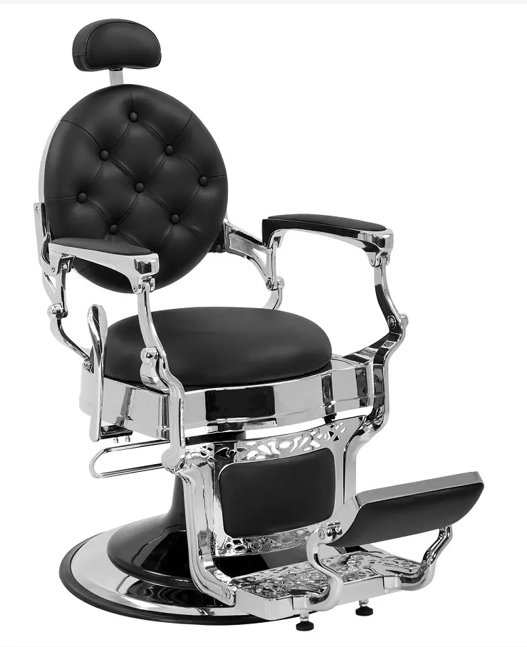 HONGLI retro gold beauty hair salon barber chair equipment furniture styling set for sale