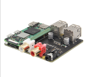 Raspberry Pi HiFi DAC HAT Shield X302 HiFi-Audio-Decoder-Karte Kompatibel mit Raspberry Pi Zero 2W Zero W-Unterstützungen - Product Image 1