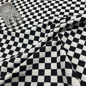 Designer Stoff Small Check Design 100% Polyester Jacquard Stoff 3D Muster Abaya Indonesien Stoff - Product Image 2