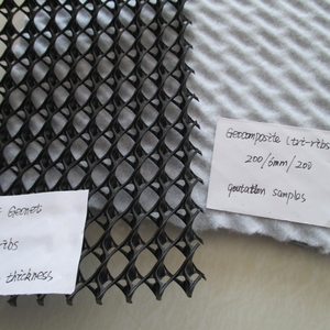เครือข่ายระบายน้ําคอมโพสิต พลาสติก 3 มิติ ตาข่ายระบายน้ํา Geocomposite ตาข่ายระบายน้ําสามชั้น 3 มิติ - Product Image 5