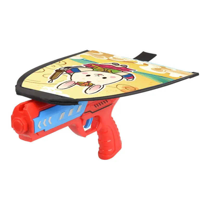 Novo pai-filho interação cartoon handheld pipa dedo elástico kite brinquedos