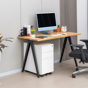 Muebles Fácil de instalar Escritorio para el hogar Forma moderna Escritorio impermeable Hogar Oficina Trabajador Personal Escritorio Mesa de computadora - Product Image 4
