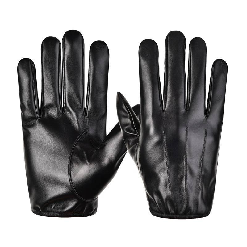 Style conducteur en cuir pour hommes