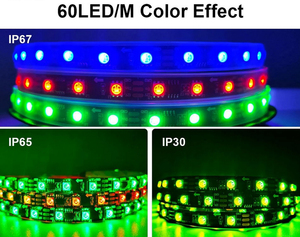 <strong>5m</strong> WS2811 <strong>LED</strong> light strip <strong>5050</strong> 30/48/60 <strong>leds</strong>/m ws2811 ic 10/16/20 pcs/meter DC12V RGB full color <strong>LED</strong> strip - Product Image 3