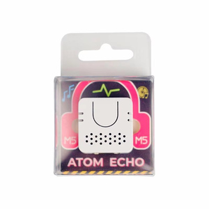 M5Stack ATOM Echo ESP32 Kit di scheda di sviluppo per altoparlanti intelligenti programmabili Bluetooth Wi-Fi per il controllo vocale dell'assistente domestico IoT - Product Image 4