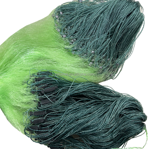 High Quality 100 Meter Long, 1.5-10 Meter High, Customizable Mesh Green <strong>Single</strong> Filament Three-<strong>layer</strong> <strong>Gill</strong> <strong>Net</strong> - Product Image 5