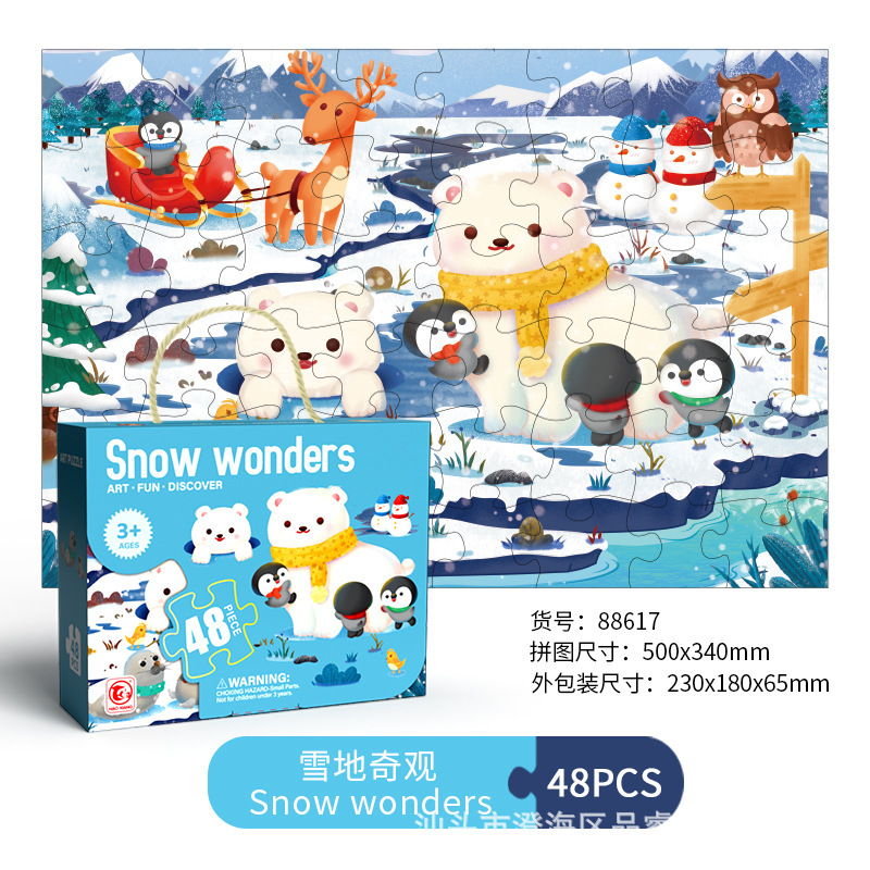 48 snowy wonders
