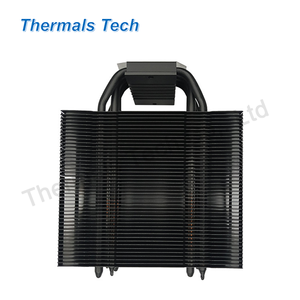 500W schwarzer CPU-Heatpipe-Kühlkörper mit Lüfter für Intel 775/1155 AMD X79/ X58