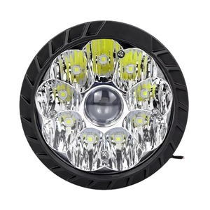 Xenplus ไฟหน้า LED 5/7นิ้วสำหรับรถบรรทุก3535 5252ชิปขนาดใหญ่ไฟทำงานสำหรับรถบรรทุก