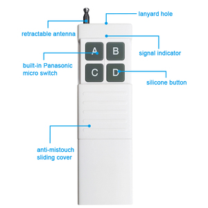 Telecomando di controllo intelligente per porte e finestre elettriche 4-pulsante Design rete NFC serie onestà - Product Image 2