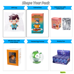 Özel karikatür PVC oyuncak aksiyon figürleri çocuklar için Blister paketi ile ODM modeli tarzı toplamak için askeri esinlenerek - Product Image 5