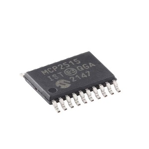 I componenti elettronici del circuito integrato MCP2515T-I/ST possono interfacciarsi per le reti e le interfacce - Product Image 1
