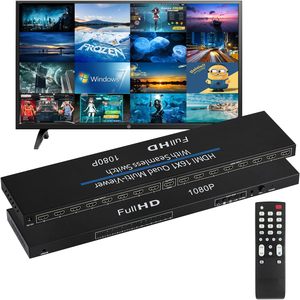 1080P HDMI 16x1多观众分割8 10 16输入无缝开关多屏幕分离器4x1四多观众游戏电脑到电视 - Product Image 2