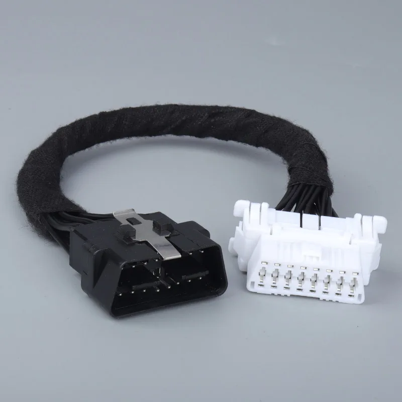 Card car OBD interface 16 pin 16 core full connection extension cable for easy refitting