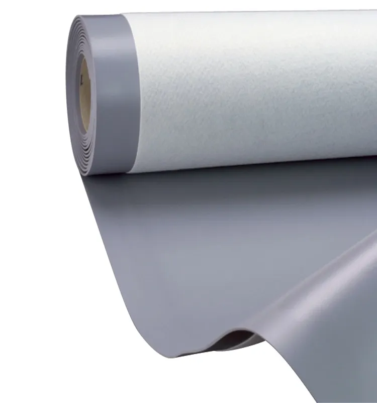 China supplier 1.2mm 1.5mm 2.0mm PVC waterproof membrane for roof