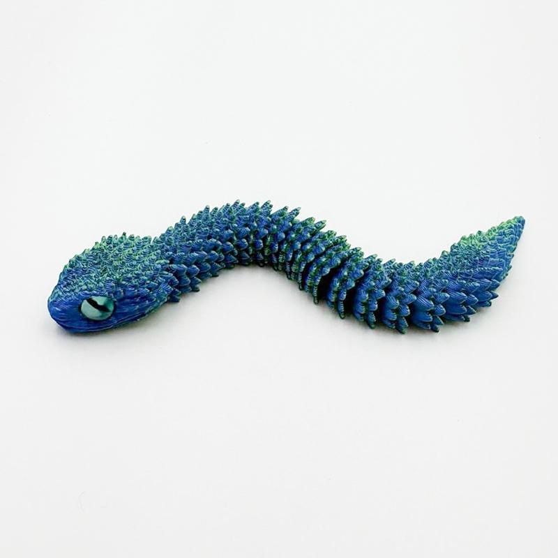 Bébé vipère bleu vert 13cm