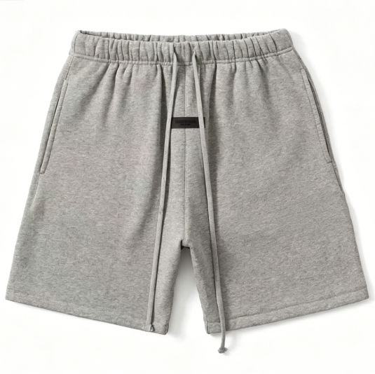 Pantalones cortos grises