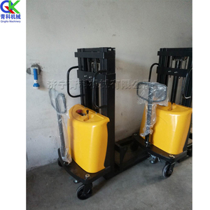 Laboratorio di carico scarico oggetti pesanti spinta a mano idraulico elettrico magazzino contenitore impilabile batteria carrello elevatore magazzino - Product Image 4