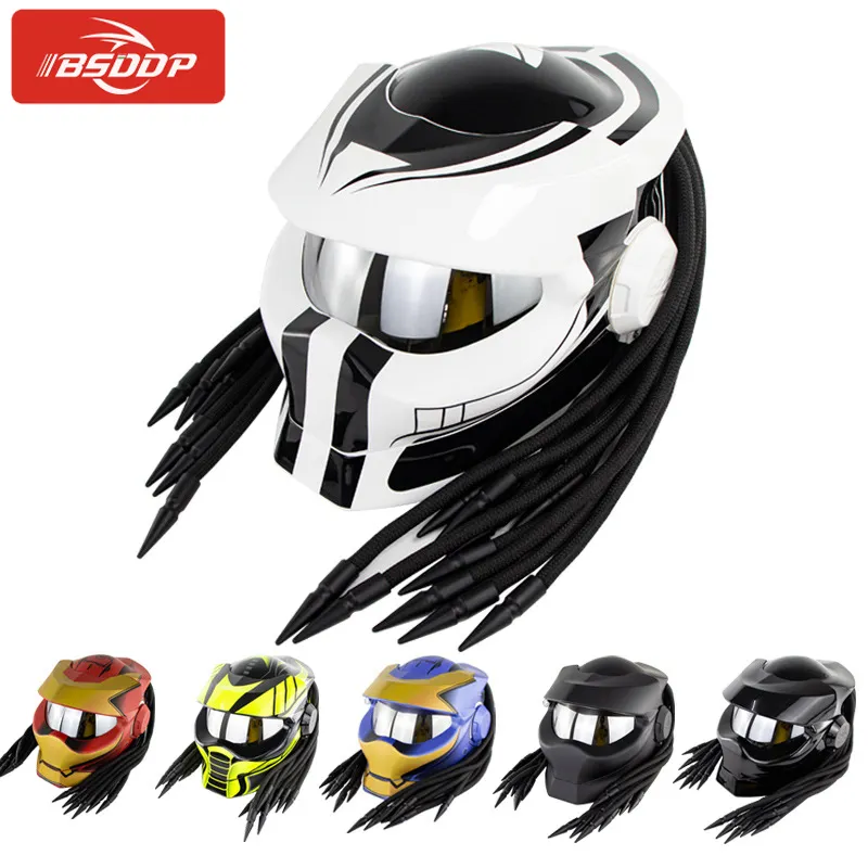 Мотоциклетный шлем BSDDP, защитный шлем на все лицо, из углеродного волокна, для езды на мотоцикле