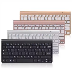 Diseño Delgado combinado de teclado y mouse inalámbrico recargable de 2,4G para juegos de computadora portátil - Product Image 6