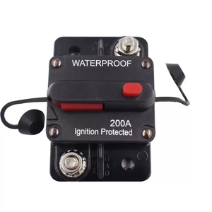 Disyuntor 150A con reinicio manual Inversor de fusible en línea a prueba de agua para motores de arrastre marinos Barco ATV Potencia manual
