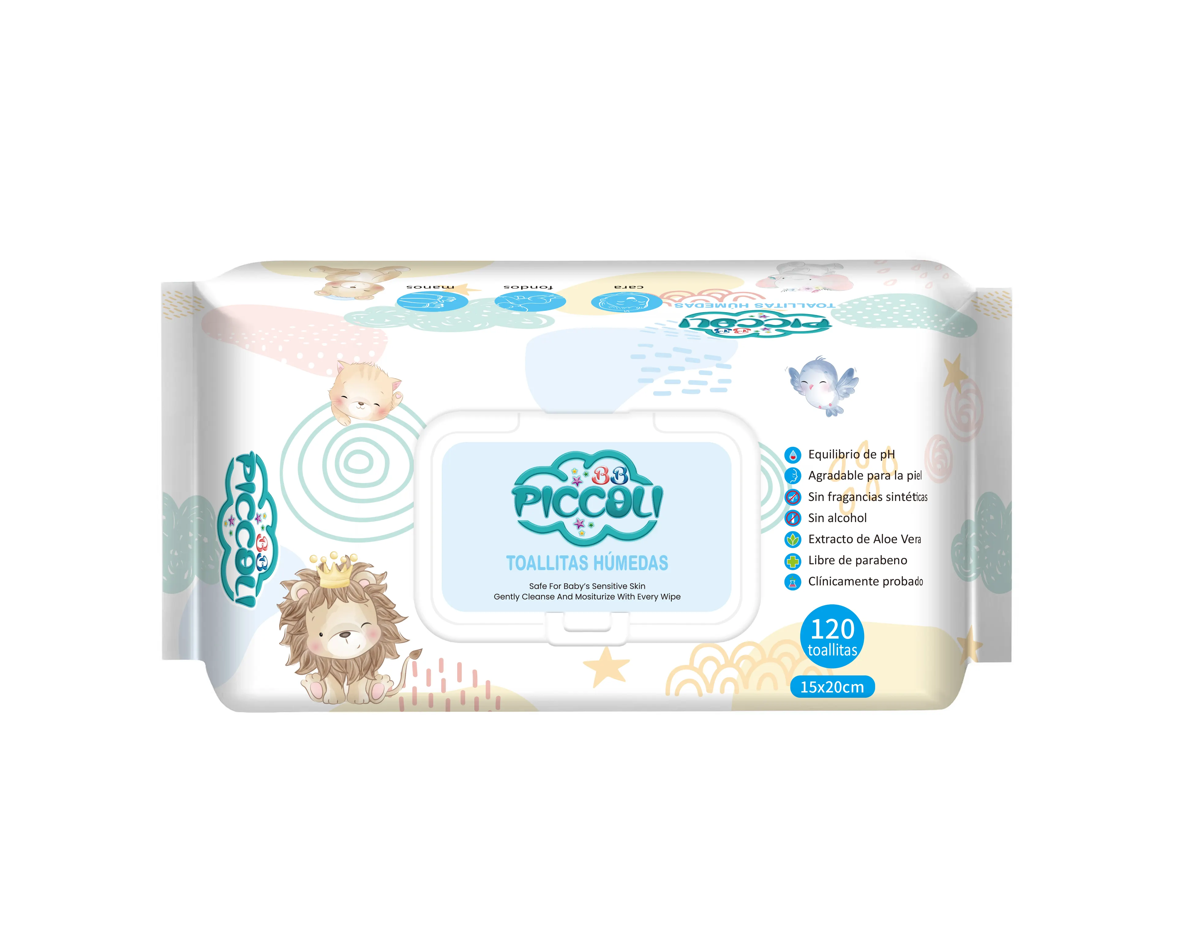 Lingettes nettoyantes pour le visage, non tissées, bio, bon marché