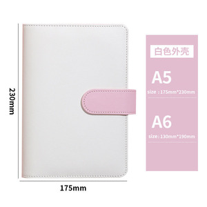 Hermoso cuadrado OEM barato personalizado reciclado cuaderno de papel en blanco - Product Image 1