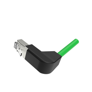 Para MARVTECH Cat5e/Cat6 Ethernet EZ Shield ángulo recto RJ45 conector cadena de arrastre Para conectores de PC industriales - Product Image 2