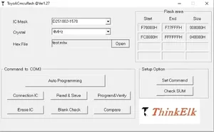 For Toyota Lexus Denso 251802-1570 Chip AC Amplifier Climate Control Module Repaire Tool ThinkElk ToyoAC <strong>Mcu</strong> Flash <strong>Programmer</strong> - Product Image 6