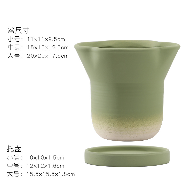 Lotus leaf brushed gradient olive green